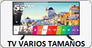 TV´S y Monitores. Marcas y Tamaños a eleccion.
